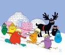 Barbapapà. La neve