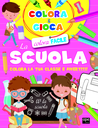 Colora e gioca la scuola