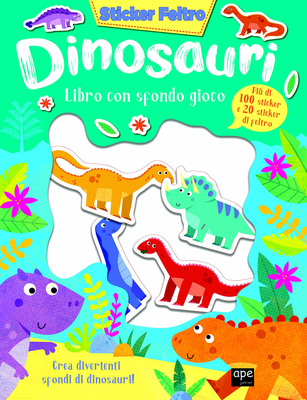 DINOSAURI - Sticker Feltro