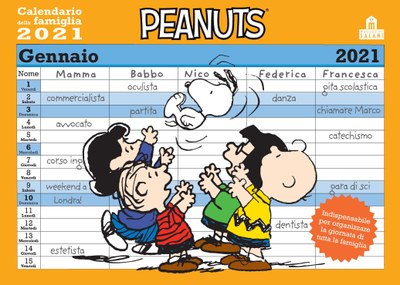 CALENDARIO DELLA FAMIGLIA